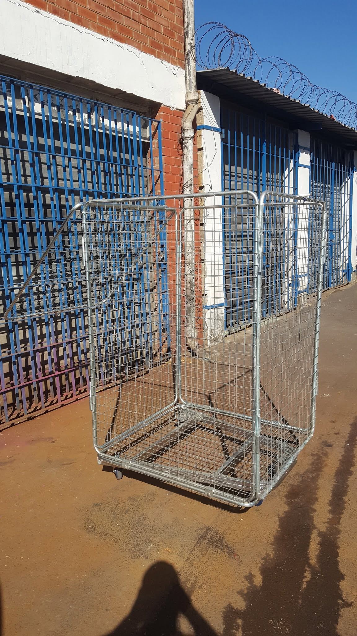 Palisade-style fencing installed on site