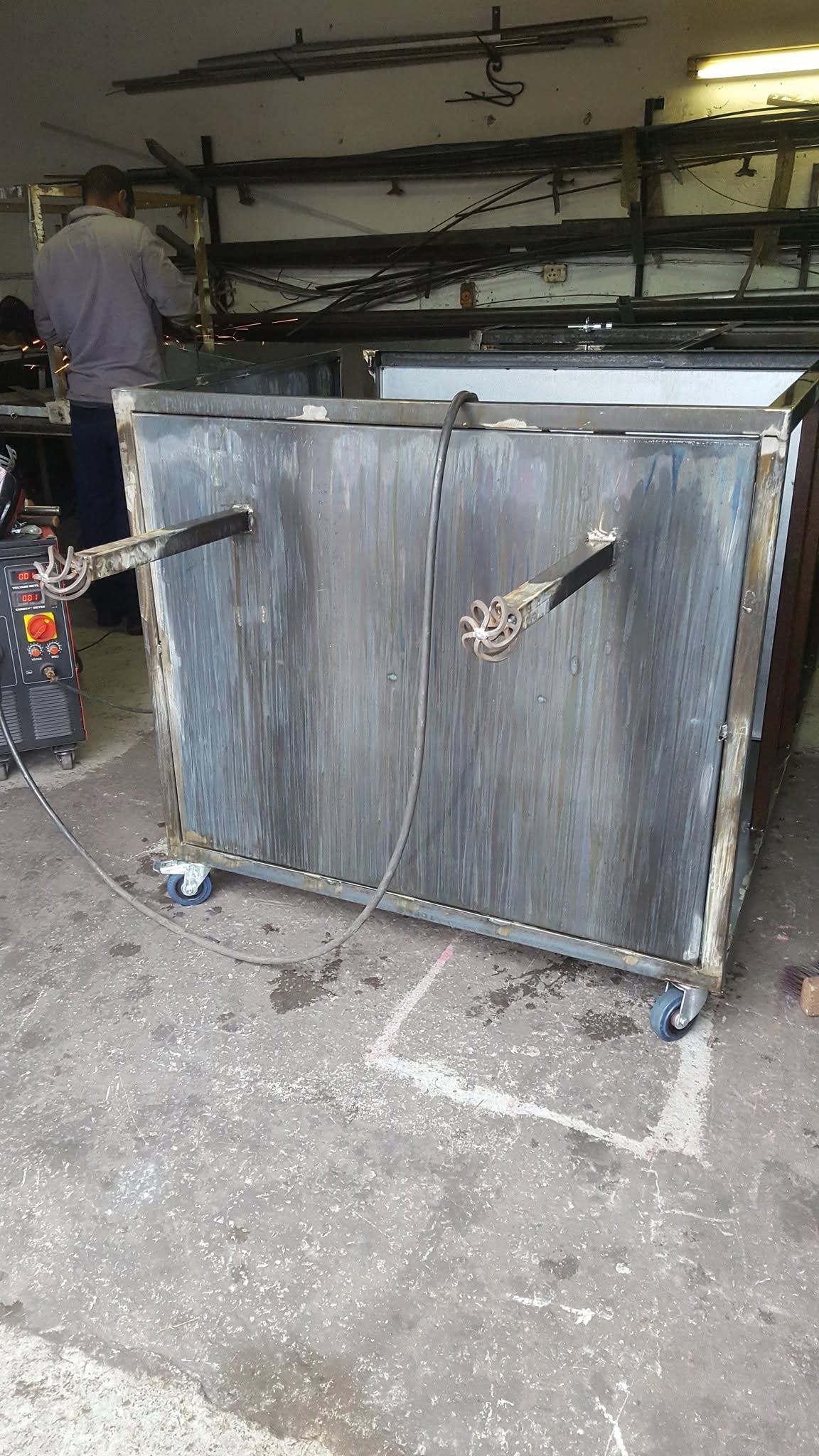 Stainless steel cabinet