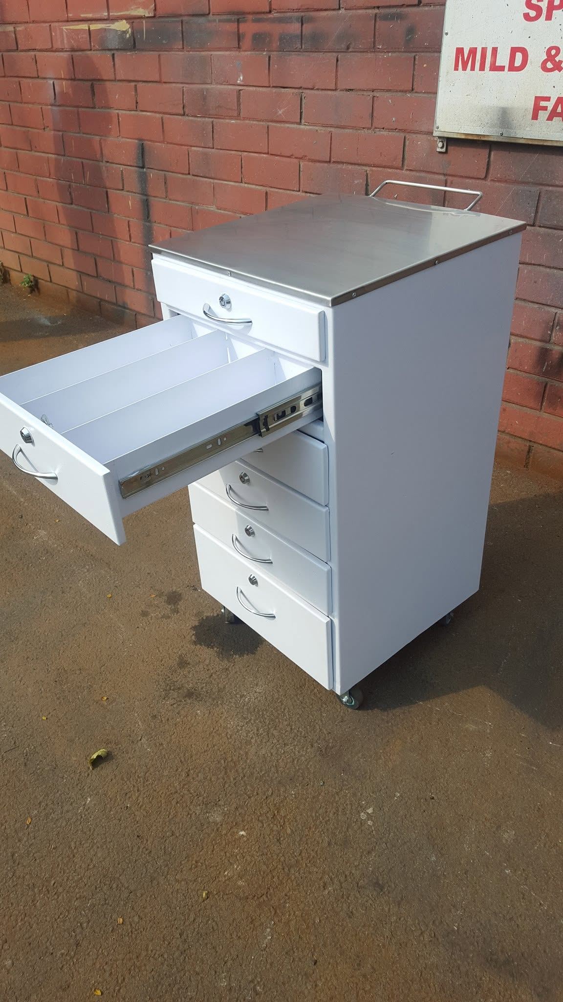 Stainless drawer unit
