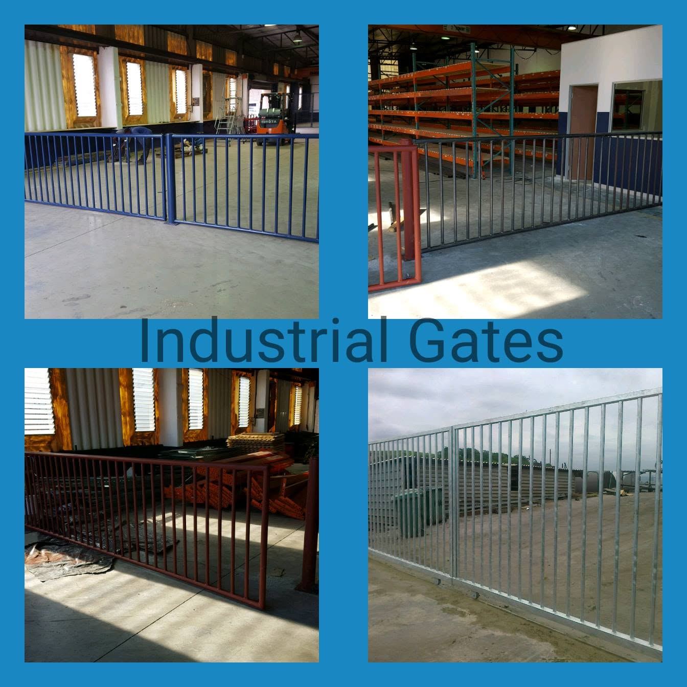 Industrial gate fabrication &mdash; workshop selection