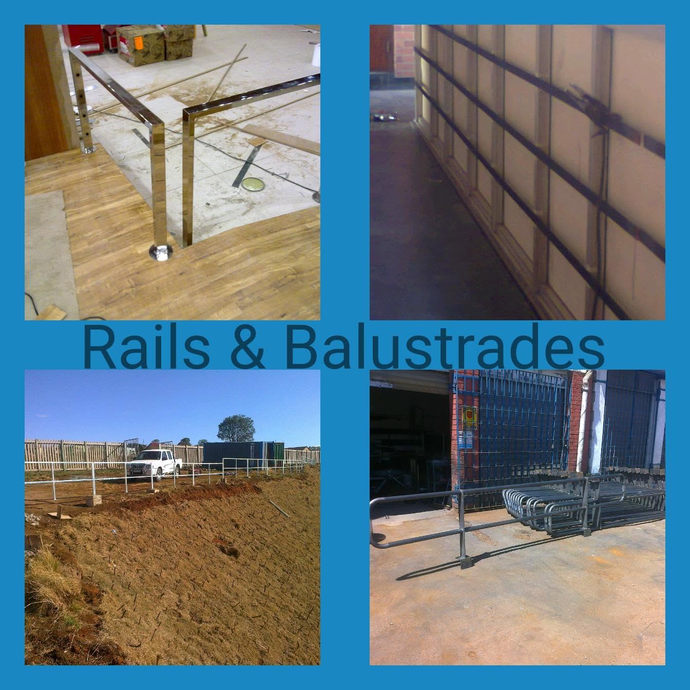 Rails and balustrades &mdash; workshop selection